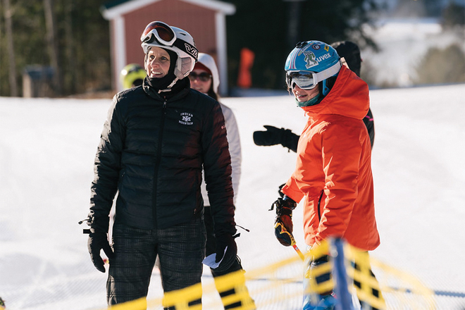 Cheryl Sledoba, Ski Team