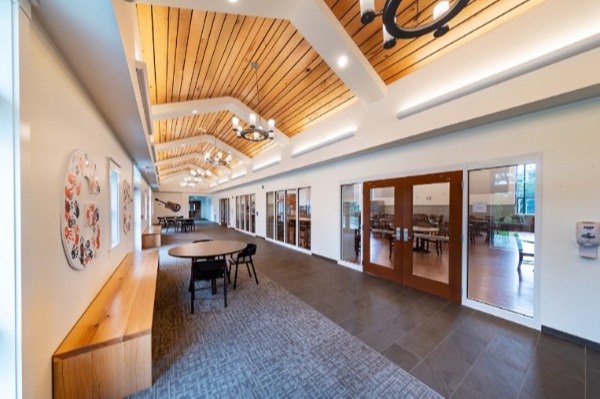 Greenwhich Country Day School new ceiling