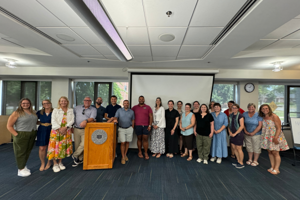 Brewster Academy staff makes pizza dough