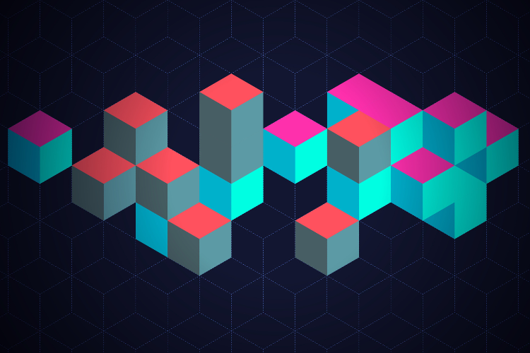 technology stack concept art